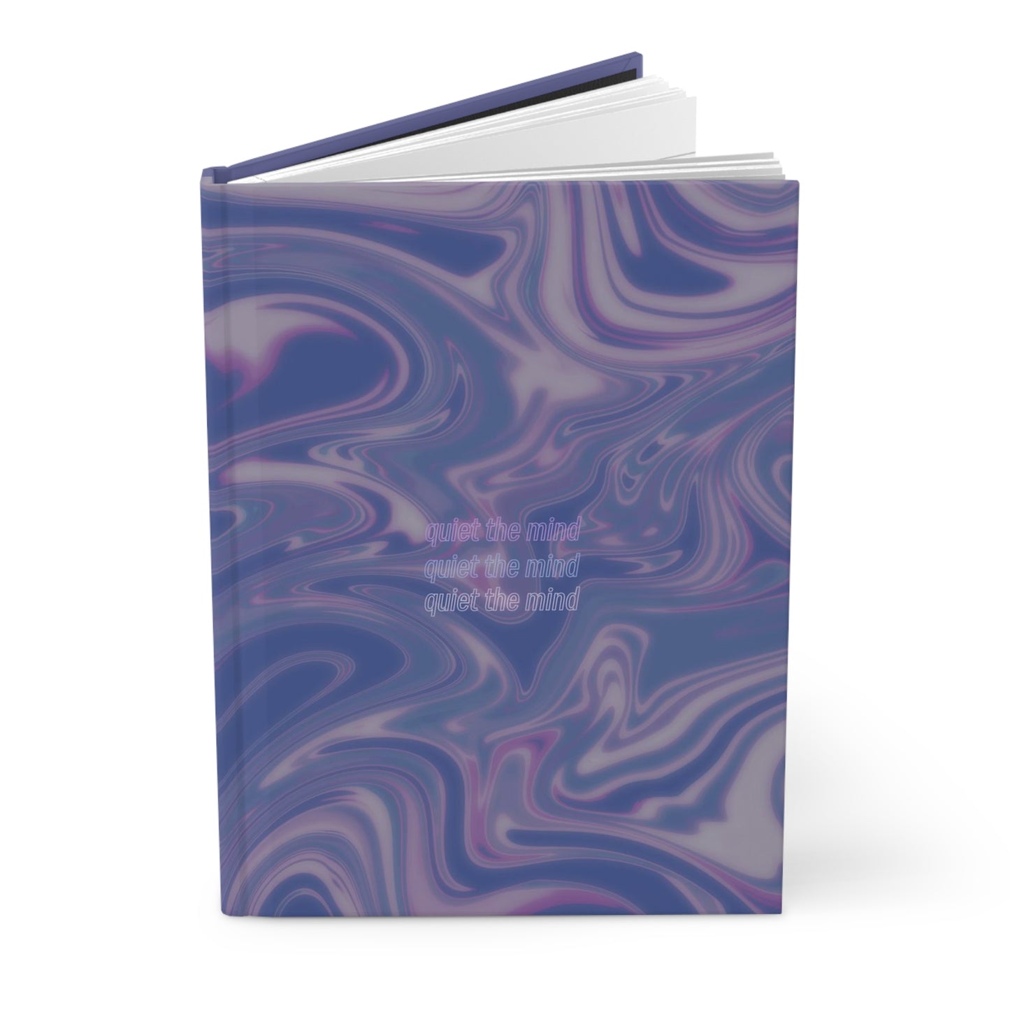 "Quiet the mind" | Blue/Purple | Hardcover Journal Matte