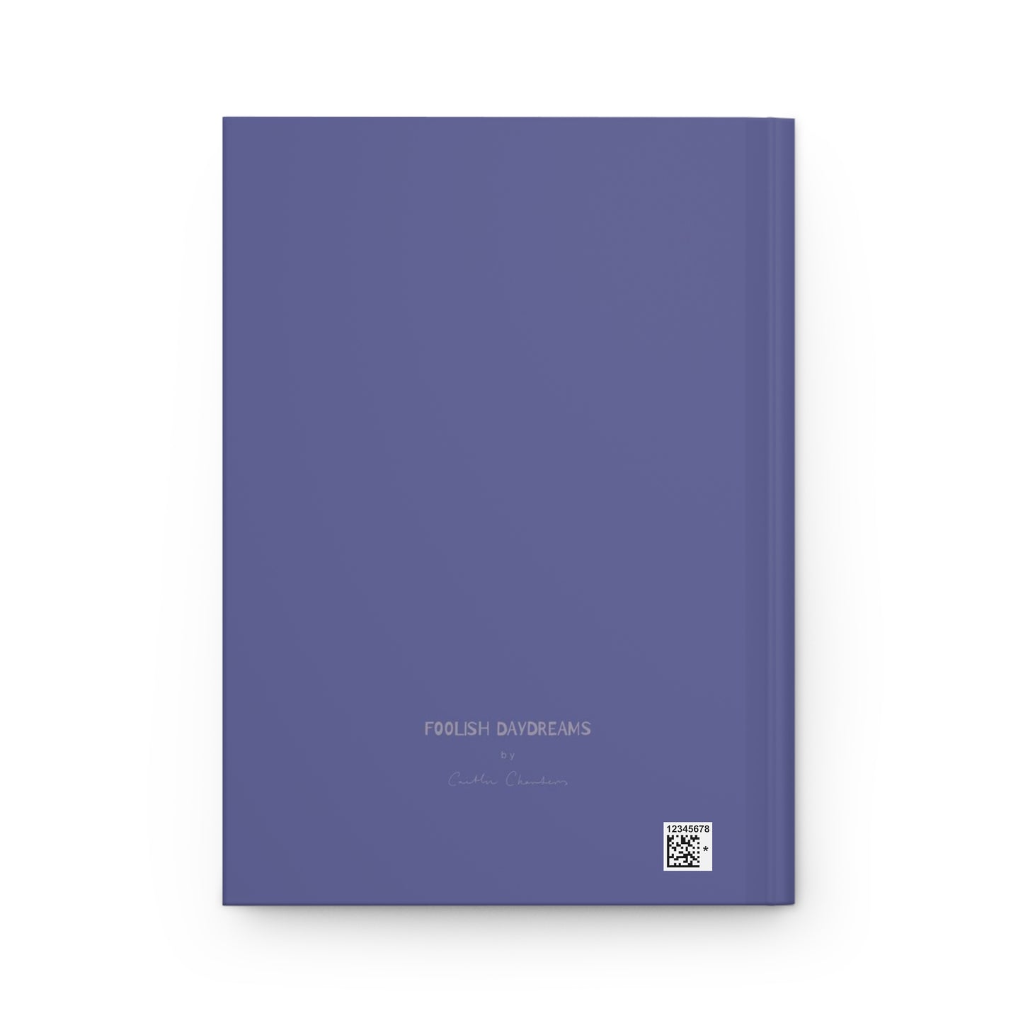 "Quiet the mind" | Blue/Purple | Hardcover Journal Matte