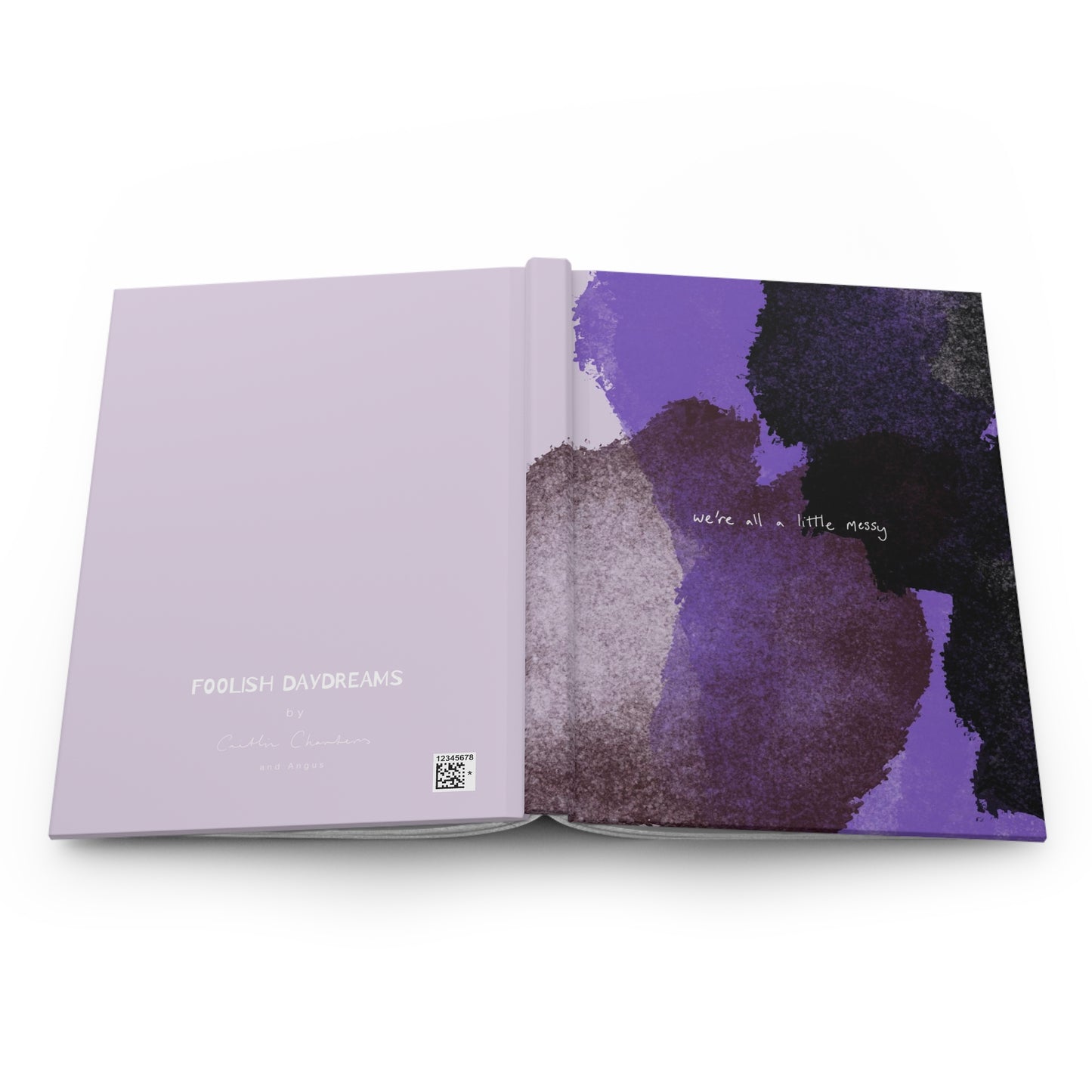 "We're all a little messy" | Hardcover Journal Matte