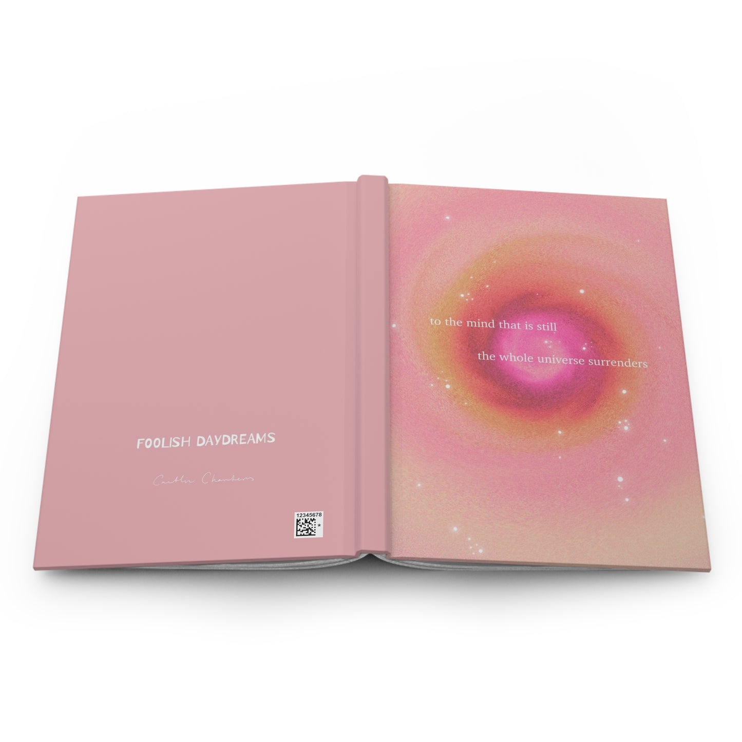 "To the mind that is still, the whole universe surrenders" | Hardcover Journal Matte