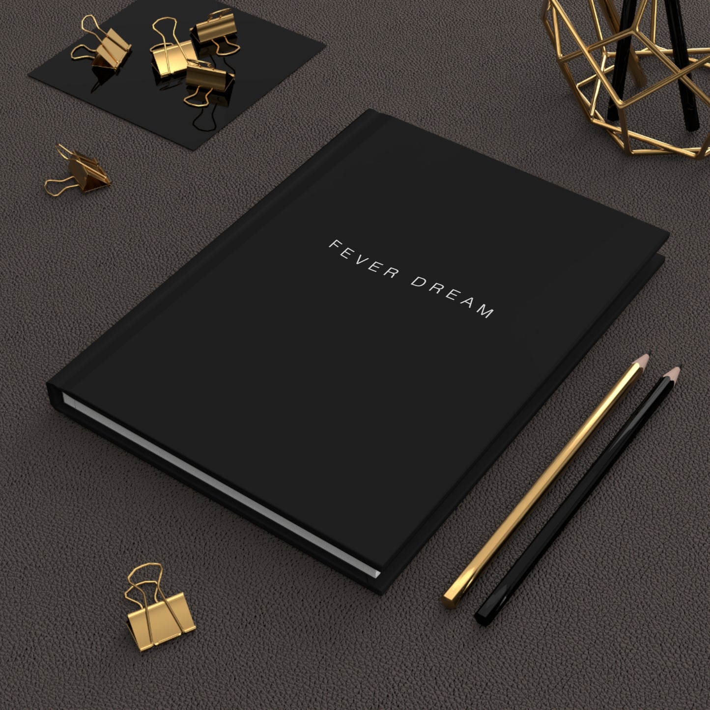 Fever Dream | Hardcover Journal Matte | Black
